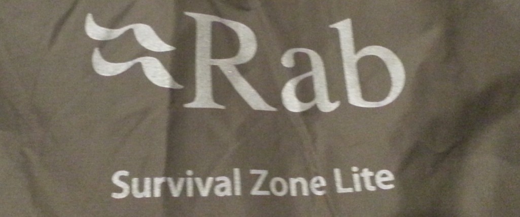 [Test] Sac de bivouac Rab Survival Zone Lite