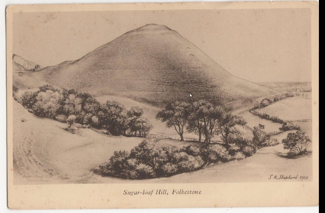 Sugar-loaf Hill à Folkestone en 1929
