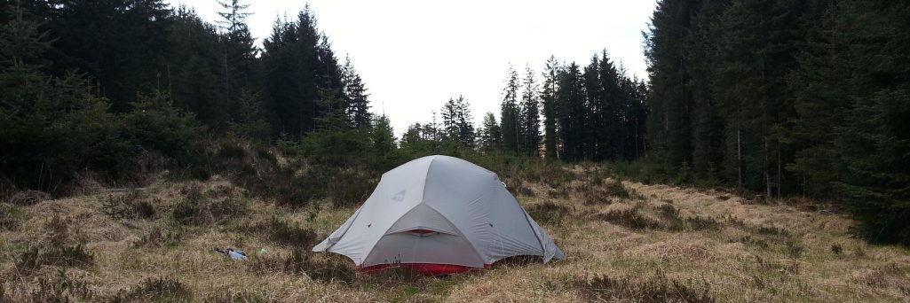 La West Highland Way en camping