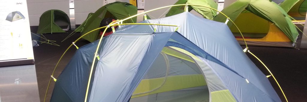 Tentes ultra légères du salon Outdoor 2017 à Friedrichshafen